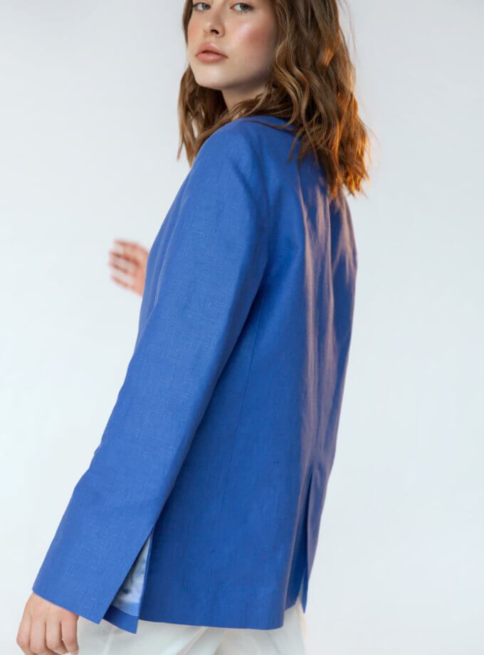 Піджак з льону IAM (IAM_01LN09)