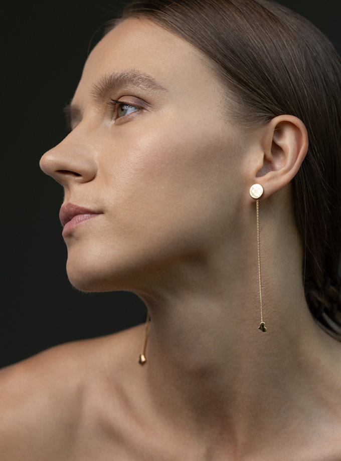 Сережки Couple yellow IVA JEWELRY (IVA_HG03)