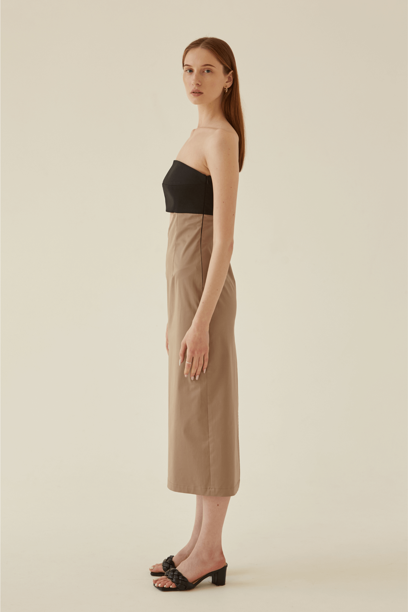 Background (1) Сукня міді з бавовни L.A.B BY TERNOVSKAYA (LAB_2343) - фото 3