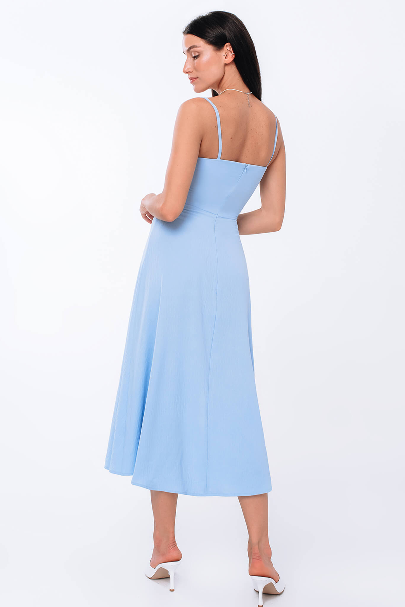 DSC_4779 Сукня на бретелях із зав'язкою MAGNETIC (MGN_1724BL) - фото 3