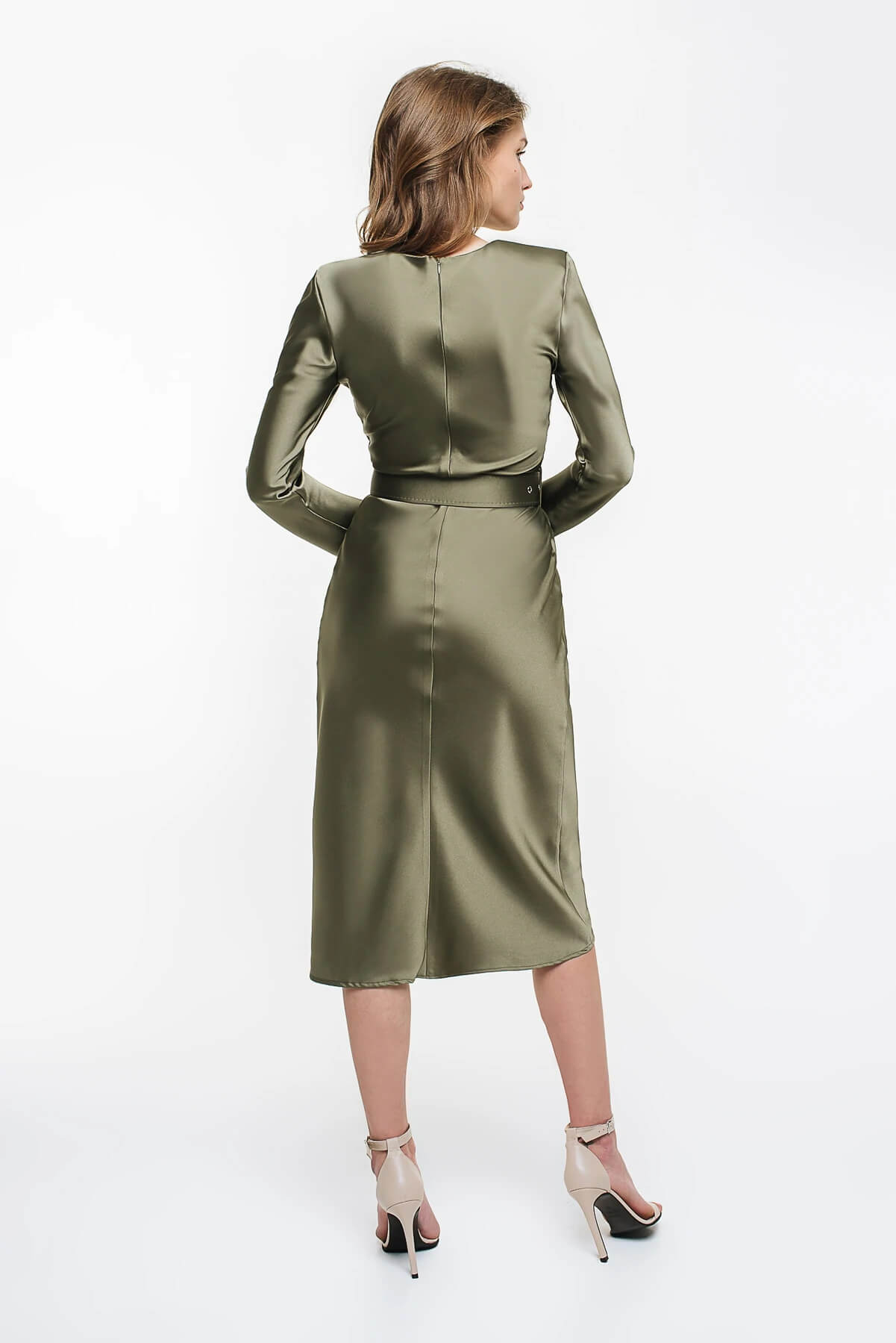 DSC_9860_1201x1800 Сукня міді з поясом MAGNETIC (MGN_1722KH) - фото 2