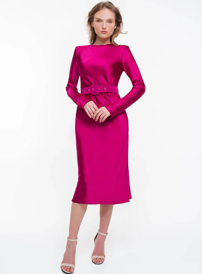 Сукня міді з поясом MAGNETIC (MGN_1722M)