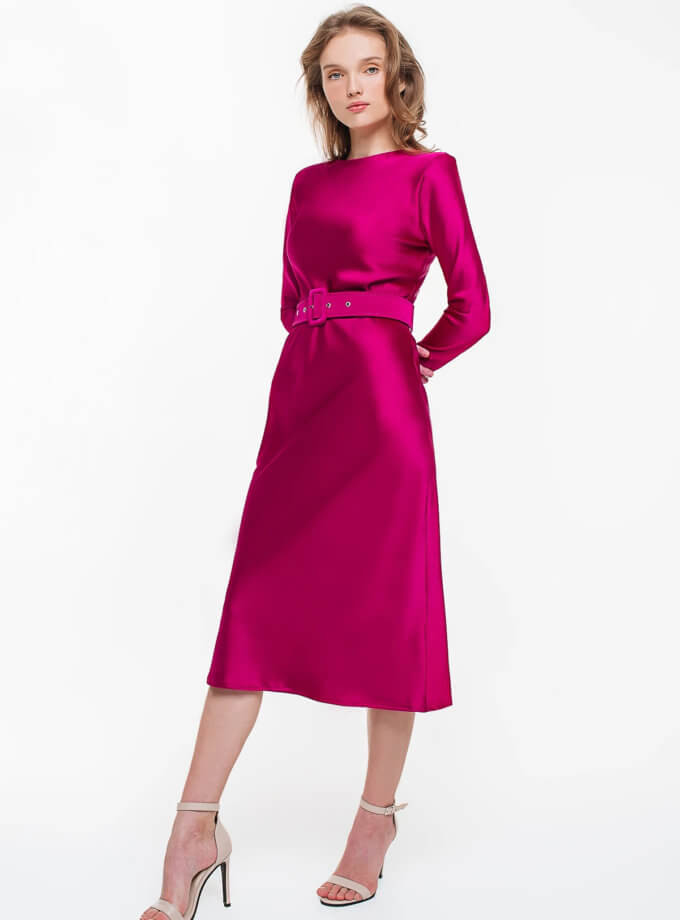 Сукня міді з поясом MAGNETIC (MGN_1722M)