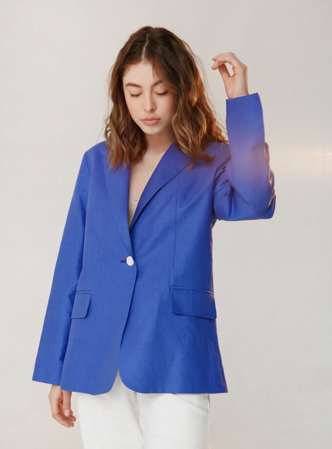 Піджак з льону IAM (IAM_01LN09)