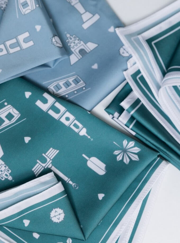 Хустинка Київ SOFT25 (SOFT_Hyst_K_Zel_Vel)