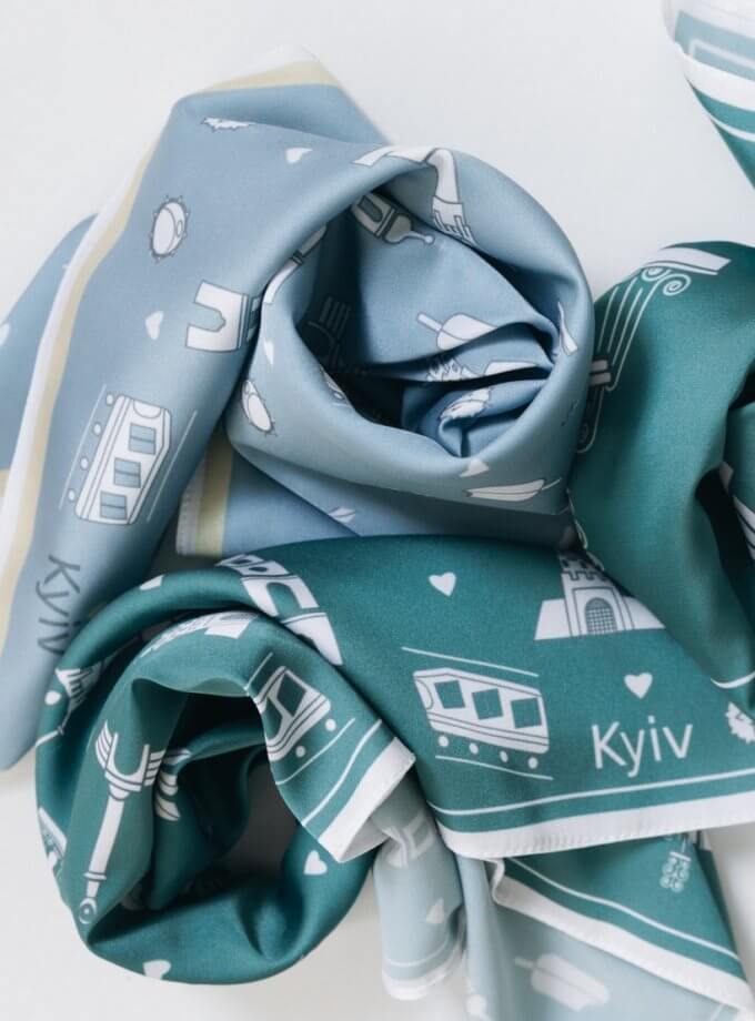 Хустинка Київ SOFT25 (SOFT_Hyst_K_Zel_Vel)