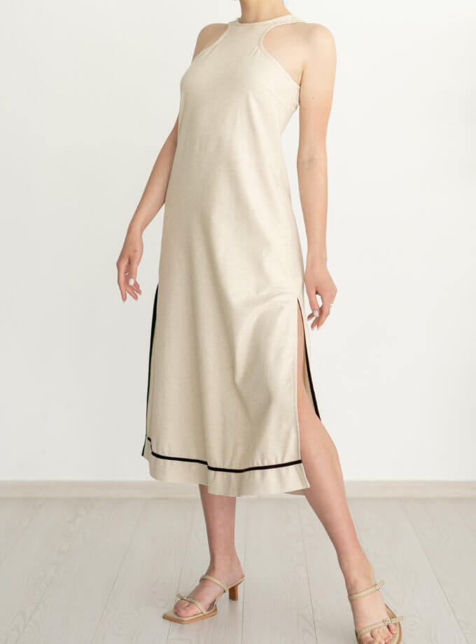 Сарафан з оголеною спинкою лляний 7/11 SEVEN ELEVEN (SE_22_SrfnNBckLnBg) - фото 13