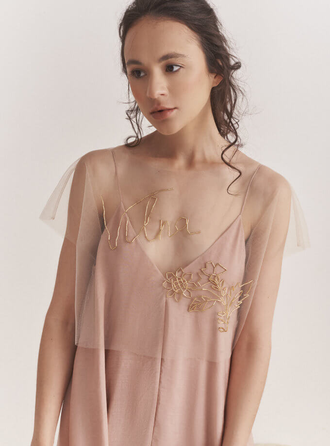 Накидка з ручною вишивкою ZHARKO (ZHRK_zkss220050b1) - фото 7