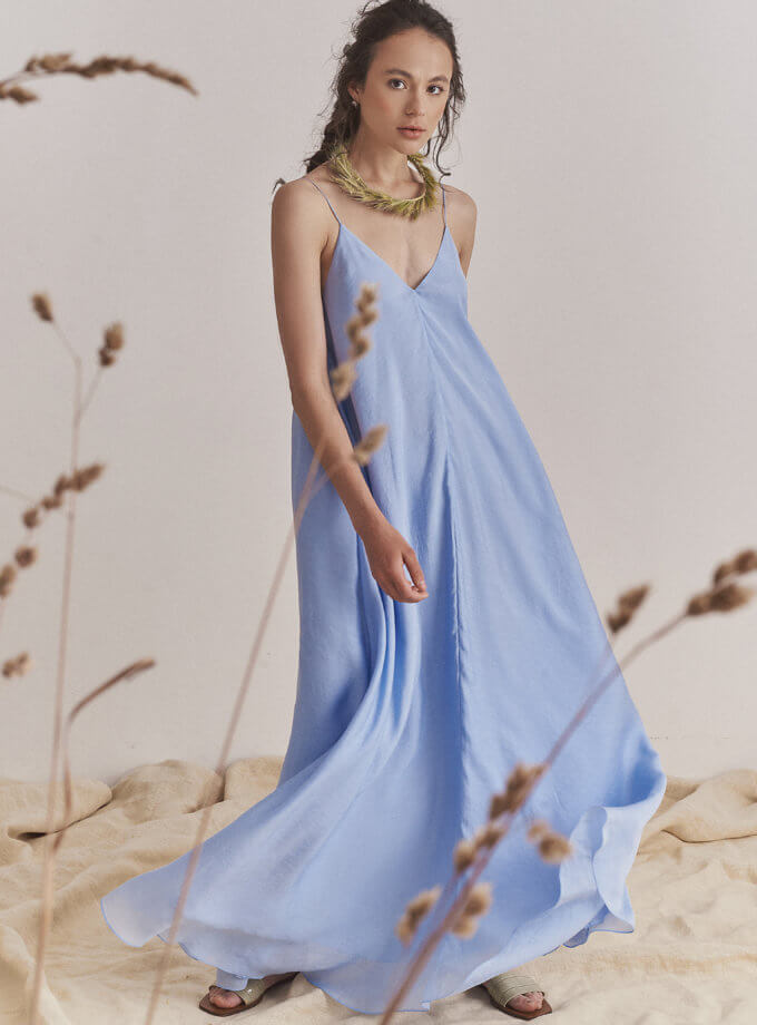 Сукня на бретелях Sky ZHARKO (ZHRK_zkss220040-skyblue)