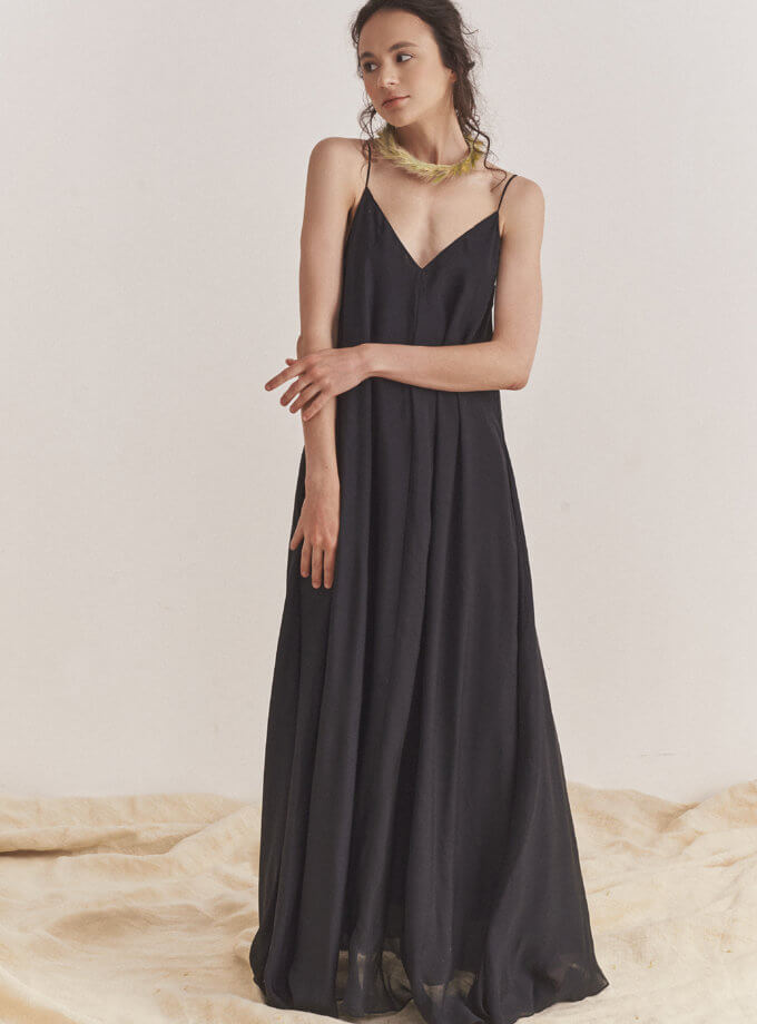 Сукня на бретелях Night ZHARKO (ZHRK_zkss220040-black)