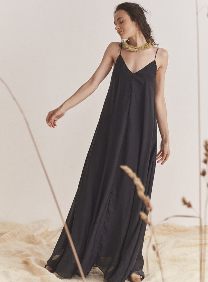 Сукня на бретелях Night ZHARKO (ZHRK_zkss220040-black)