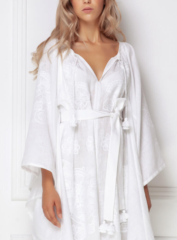 Біла сукня Вікторі Шик FOBERINI (FOBERI_SS19001)