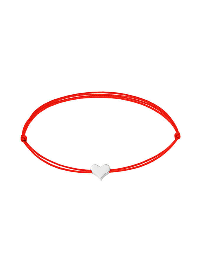 Браслет з червоною ниточкою та сердечком IVA JEWELRY (IVA_RS01)