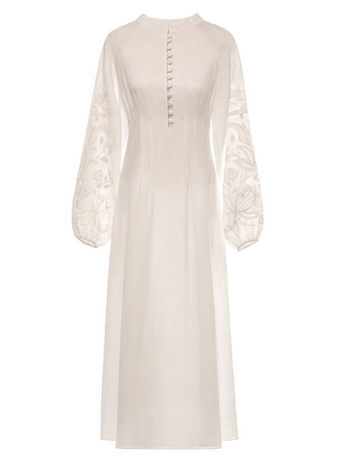 Сукня за мотивами традиційної сорочки з дизайнерською вишивкою GAPTUVALNYA (GPTV_GA_AA_401)