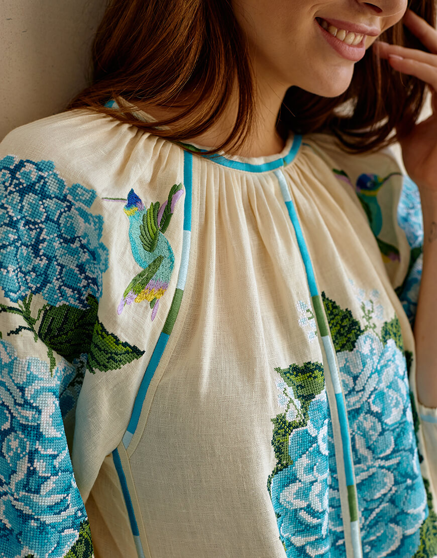 IMG_6487 Сукня Гортензії EMBROIDERED GEM (EMB_SS22_1039) - фото 6