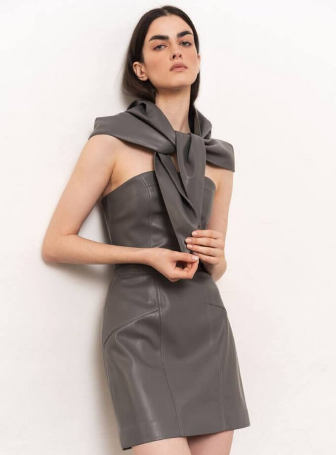 Спідниця з еко-шкіри KOLOSOVA (KLSV_2022_PL_16) - фото 3