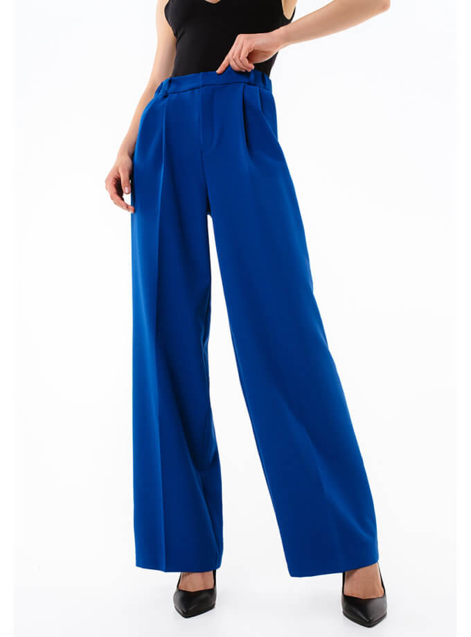 Брюки з високою посадкою MAGNETIC (MGN_1776BL)