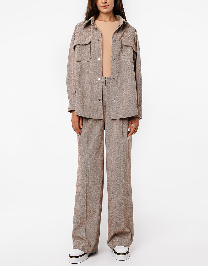 Копия DSC_7814 ворд Штани WIDE-LEG прямі з вовни MAGNETIC (MGN_1774BN) - фото 2