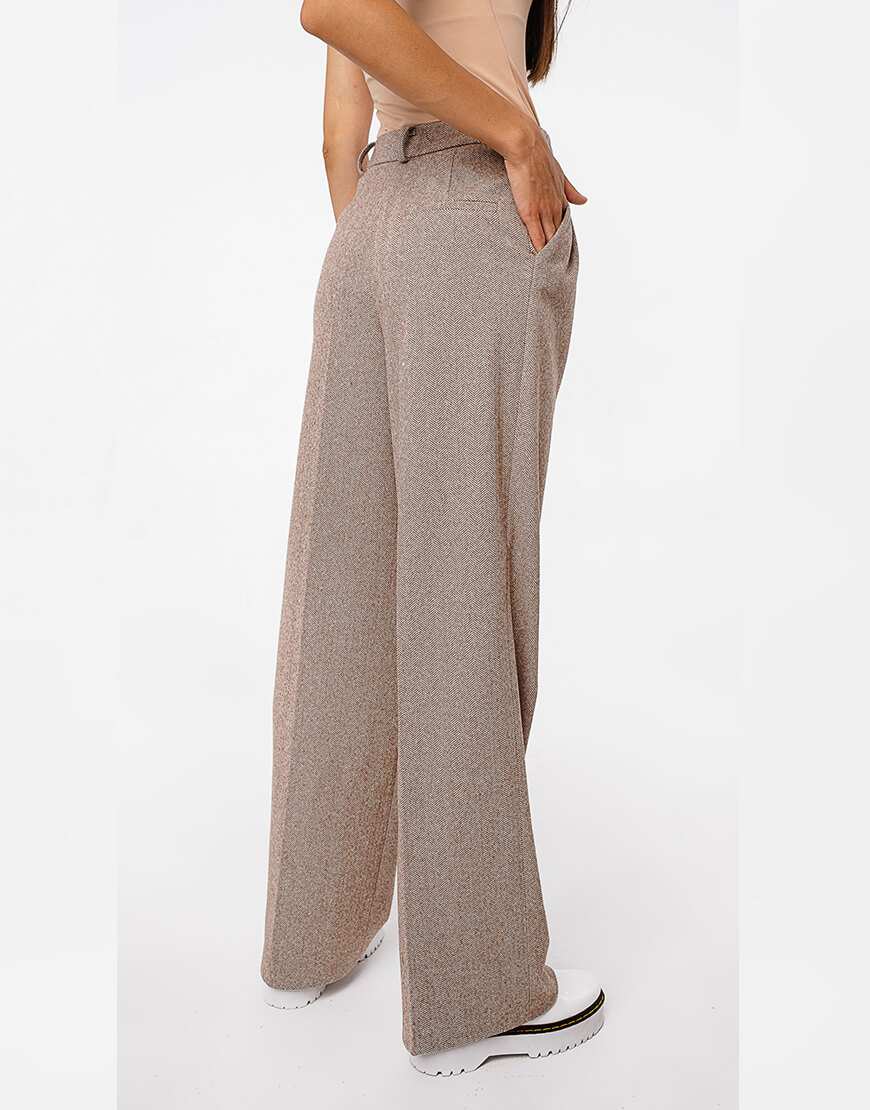 Копия DSC_7905 ворд Штани WIDE-LEG прямі з вовни MAGNETIC (MGN_1774BN) - фото 3