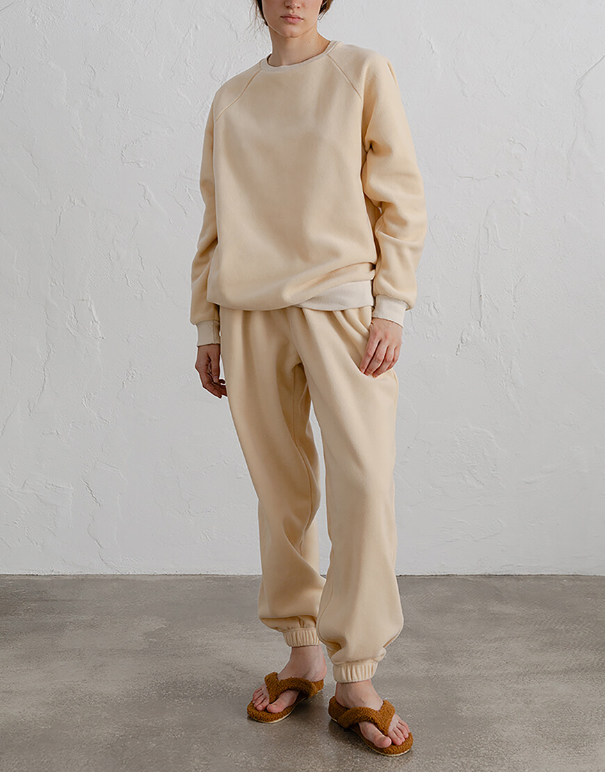 1010_1 копія Набір флісовий карамель BALCONY GARMENT (BLCN_1010_1011)