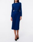 Сукня міді з відкритою спиною з поясом MAGNETIC (MGN_1710BL) - фото 3