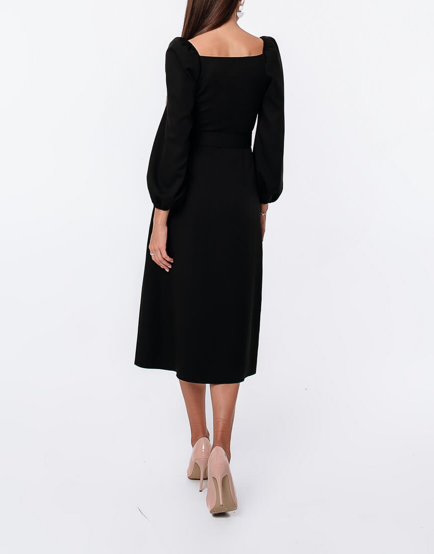 DSC_7839 Сукня з розрізом MAGNETIC (MGN_1709BK) - фото 2