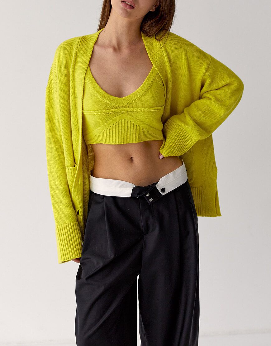 IMG_7969 копія Топ на бретелях з вовни мериноса FIORE BIANCO (FRBK_FB_08122TLEM) - фото 3