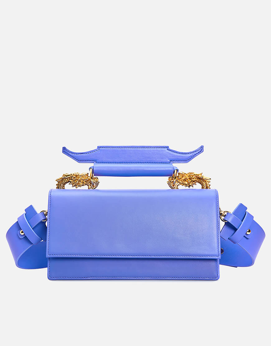 11 1 Шкіряна сумка Shi bag Very Peri GRIE (GR_SHI_VERYP) - фото 2