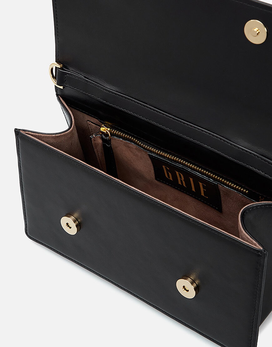 55 копія Шкіряна сумка Shi bag Black GRIE (GR_SHI_BLACK) - фото 5