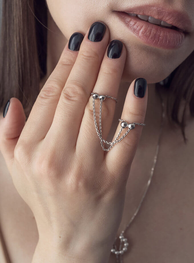 Каблучка-трансформер Дос ORXATA.JEWELRY (ORX_D1001)