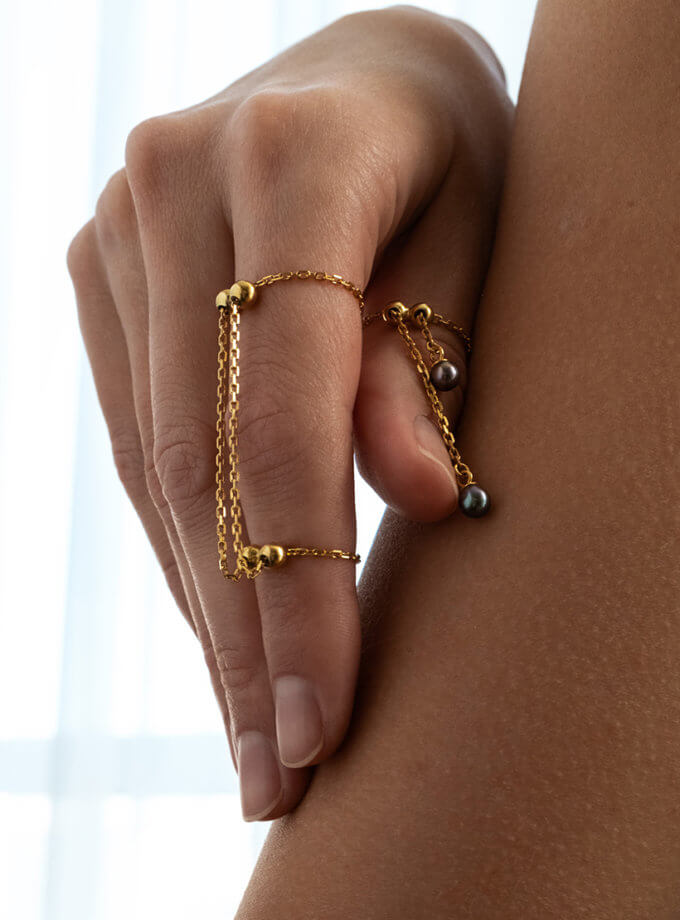 Каблучка-трансформер Дос ORXATA.JEWELRY (ORX_D1002)