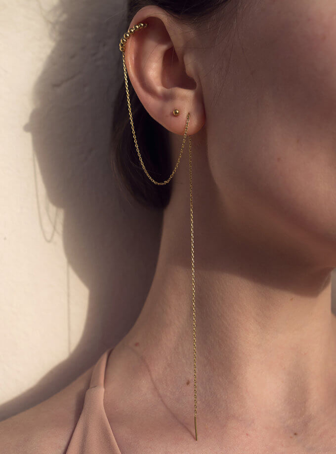 Асиметричні сережки Берано ORXATA.JEWELRY (ORX_B1002)