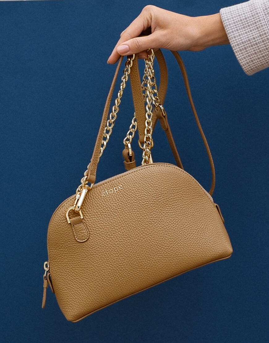 DSC_7639 Сумка ETAPE (ETP_Shell-bag-11-Cappuccino) - фото 2