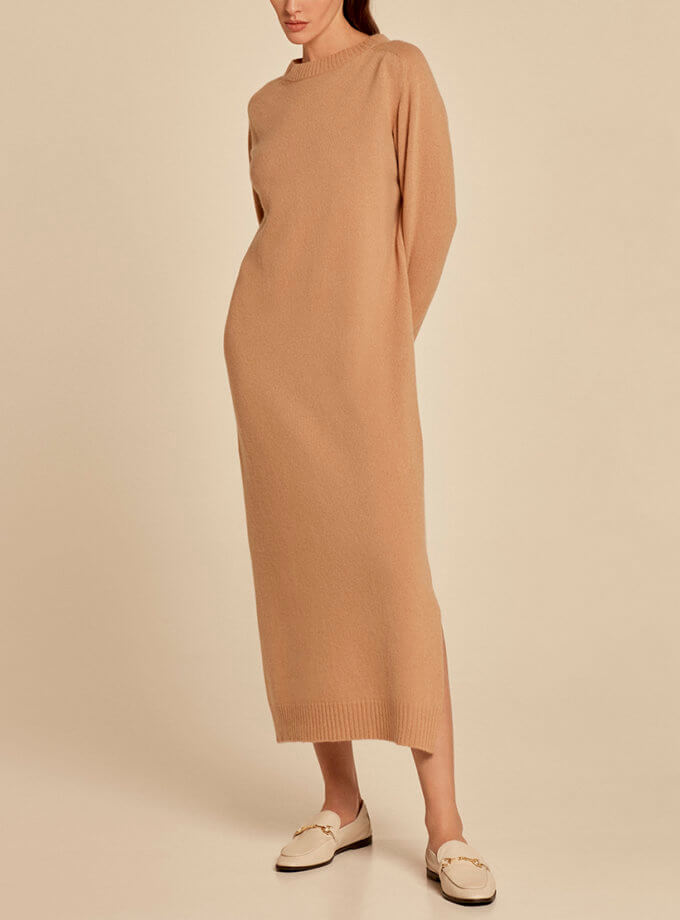 Кашемірова сукня Bezh CHALETY (CHLT_Forino_Dress_Beige) - фото 5