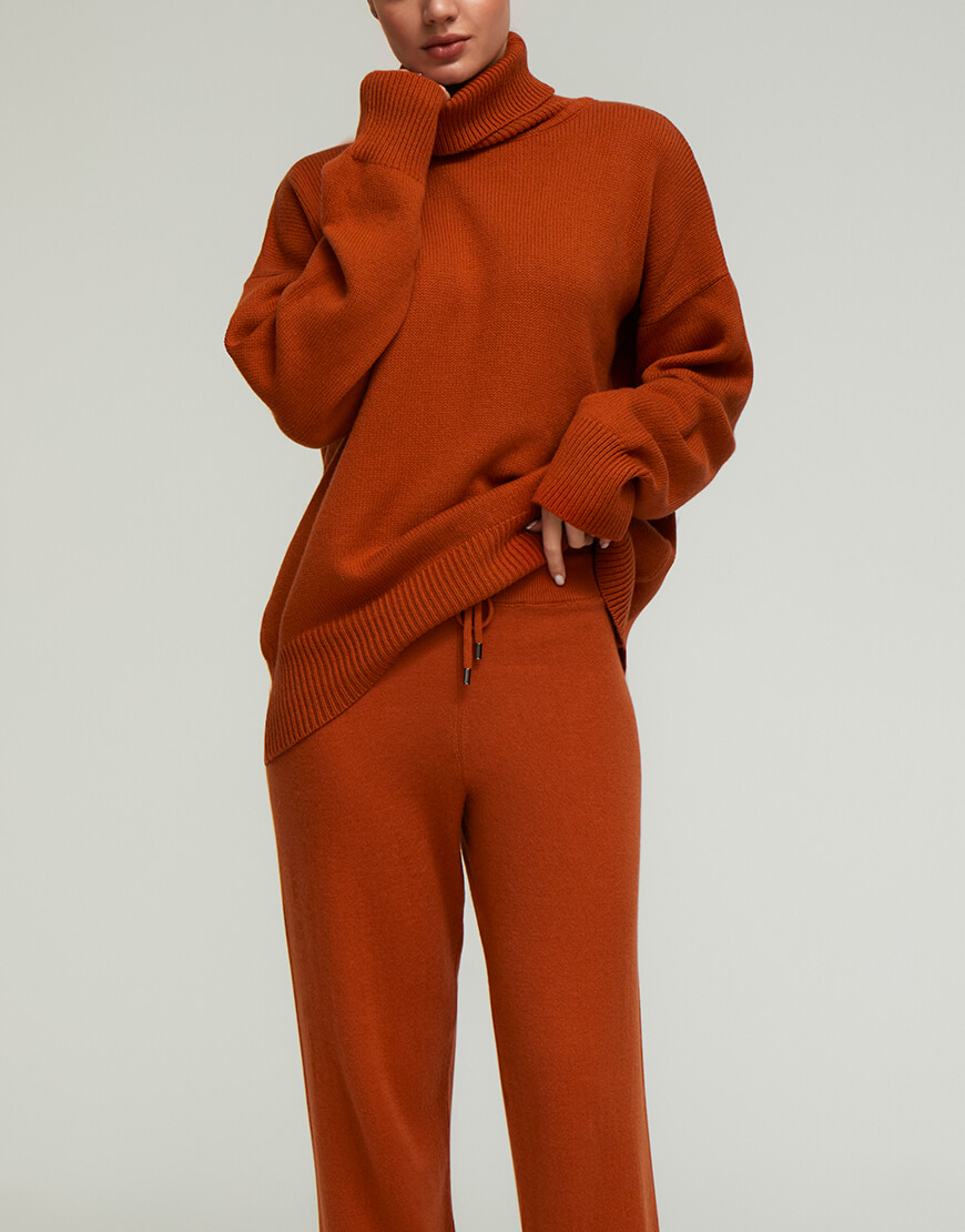 orange 1 Светр Terracotta CHALETY (CHLT_Mayfair_Sweater_Orange)