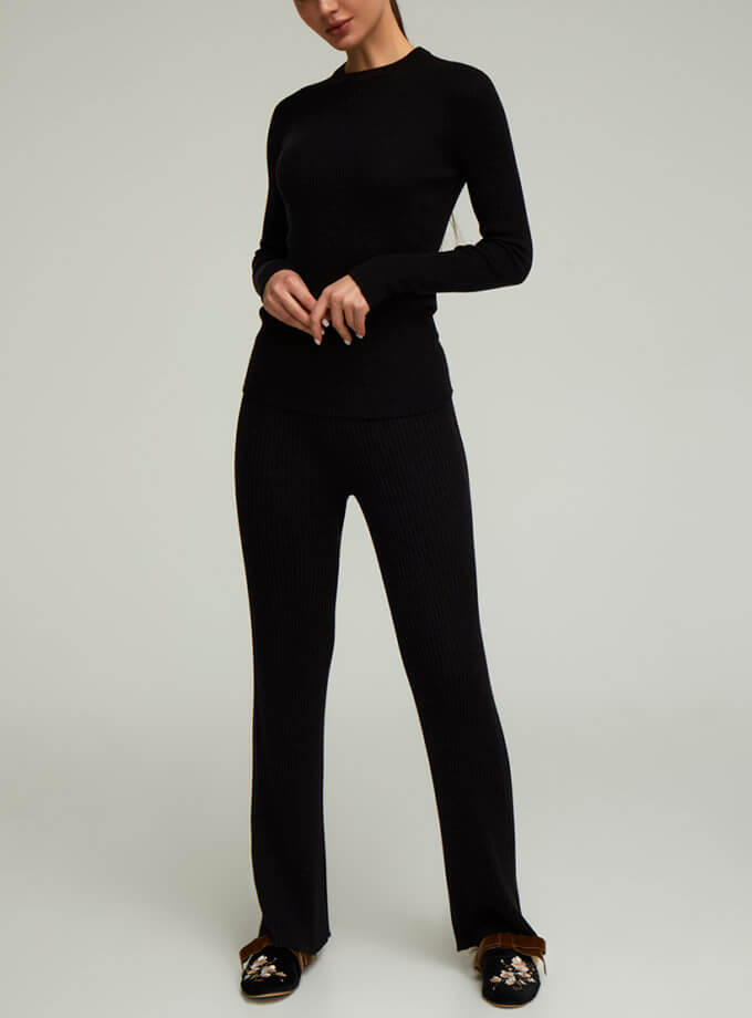 Костюм з вовни мериноса Black CHALETY (CHLT_Jane_Costume_Dark_chocolate) - фото 7