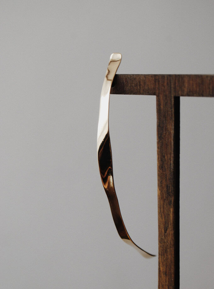 Моно сережка Curve RIMMART JEWELRY (RAJ_ERA-026)