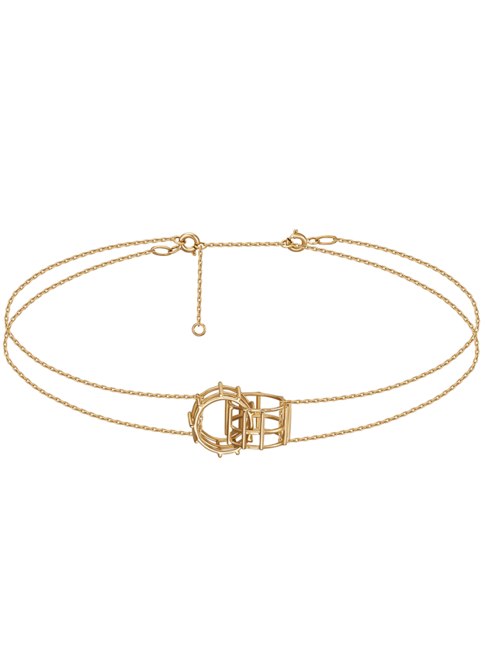 Кольє-трансформер Grid RIMMART JEWELRY (RAJ_NRA-028)