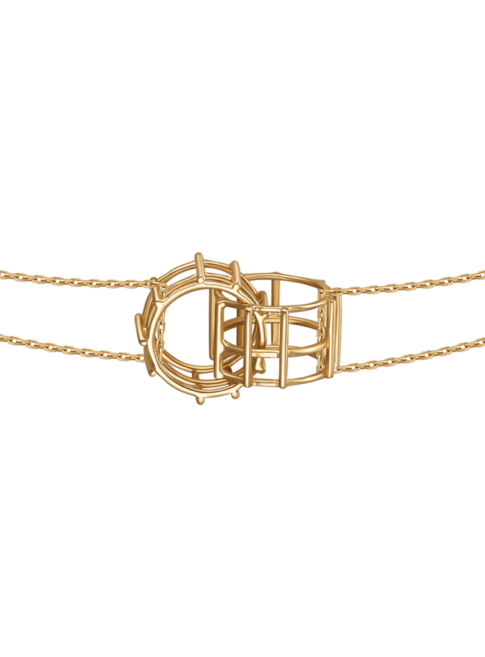 Кольє-трансформер Grid RIMMART JEWELRY (RAJ_NRA-028)