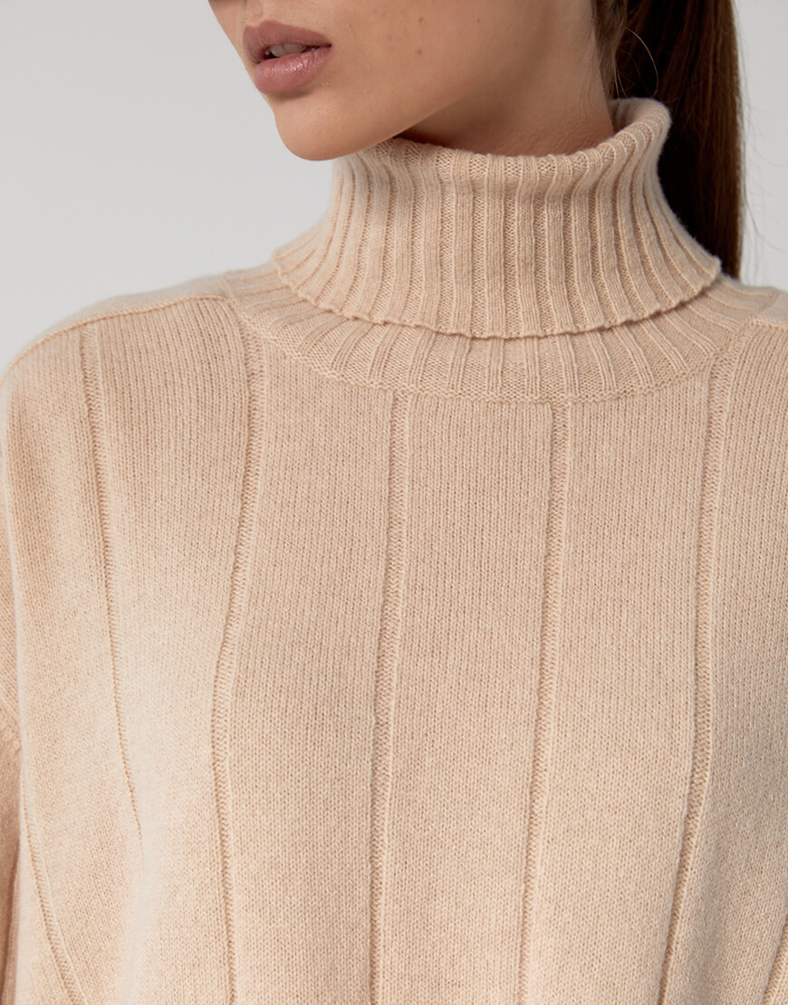 IMG_7717 Костюм з кардного мериносу FIORE BIANCO (FRBC_КTcard-beige) - фото 7