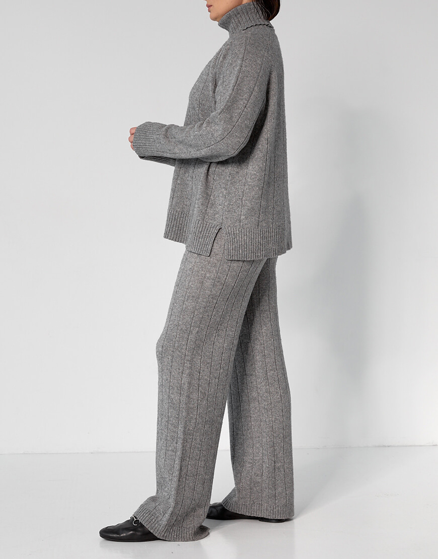 IMG_7773 Костюм з кардного мериносу FIORE BIANCO (FRBC_КTcard-grey) - фото 2