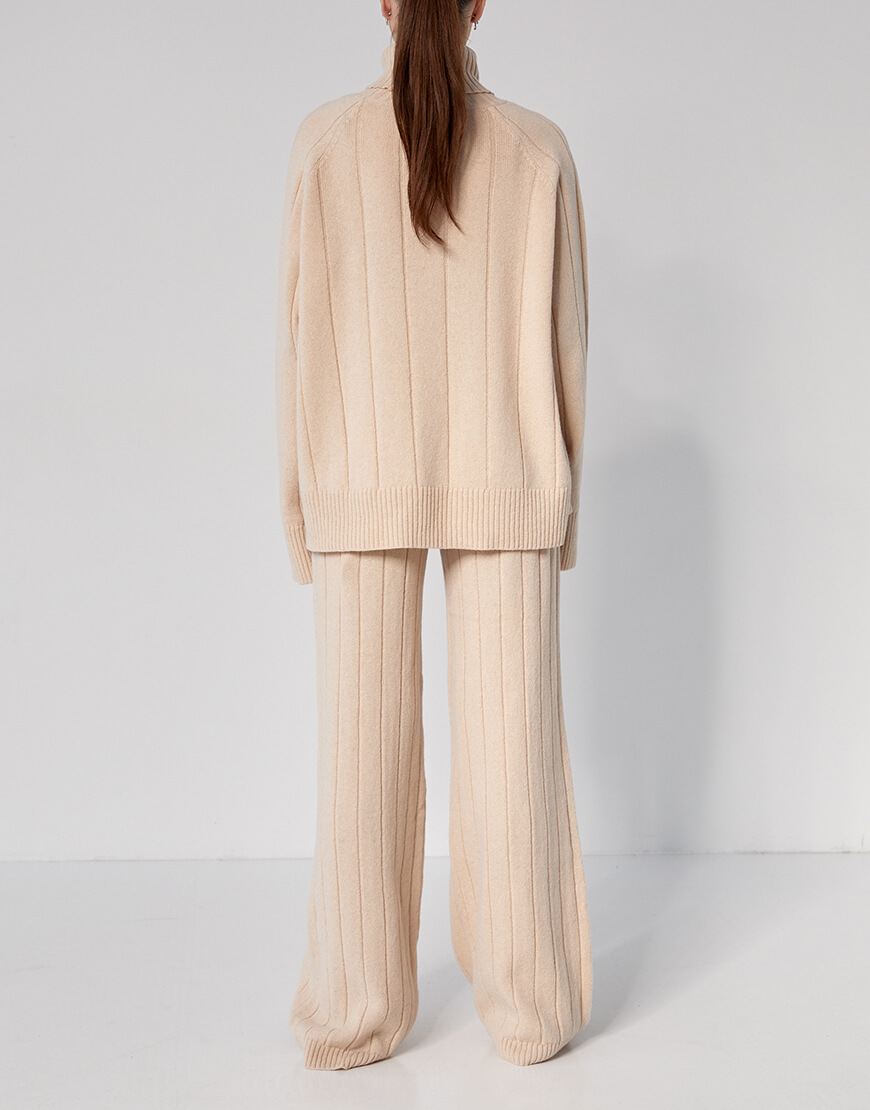 IMG_7775 Костюм з кардного мериносу FIORE BIANCO (FRBC_КTcard-beige) - фото 5