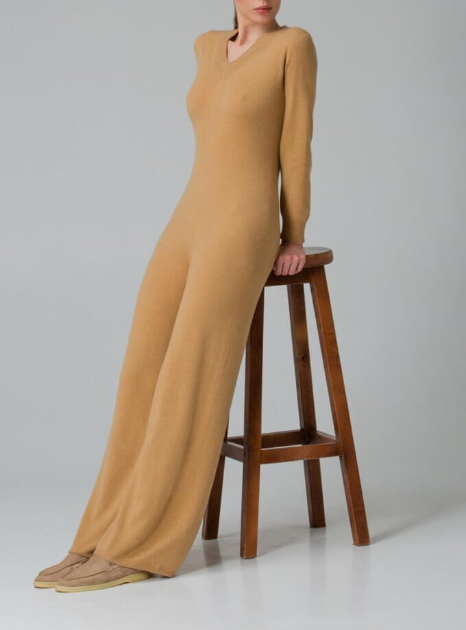 Комбінезон з кашеміру CHALETY (CHLT_Provance_Jumpsuit_Beige) - фото 7