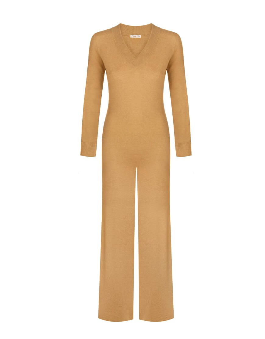 3 Комбінезон з кашеміру CHALETY (CHLT_Provance_Jumpsuit_Beige) - фото 3