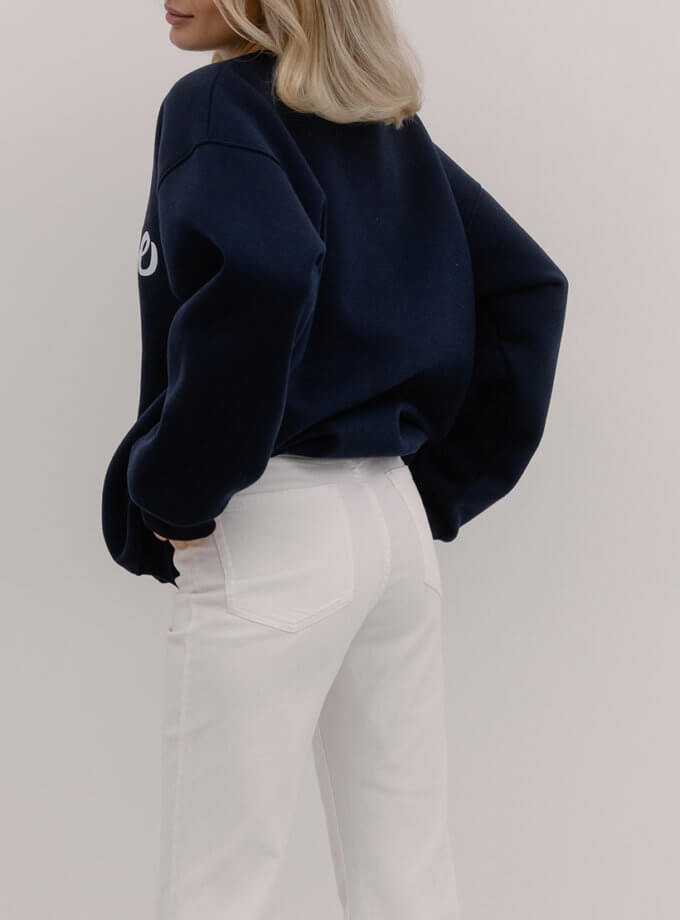 Світшот оверсайз Ukraine 1918 NI GRAMA DRAMY (NGD_sweat-uaclas-bl-xl)