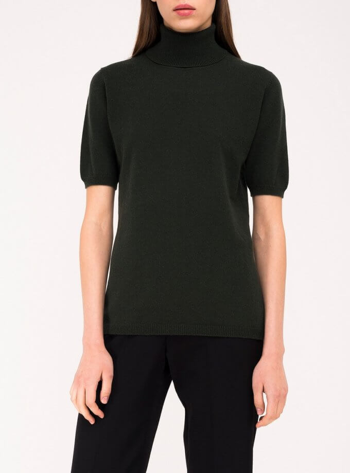 Топ з горлом з кашеміру CHALETY (CHLT_Brigitte_Top_Artishok) - фото 5