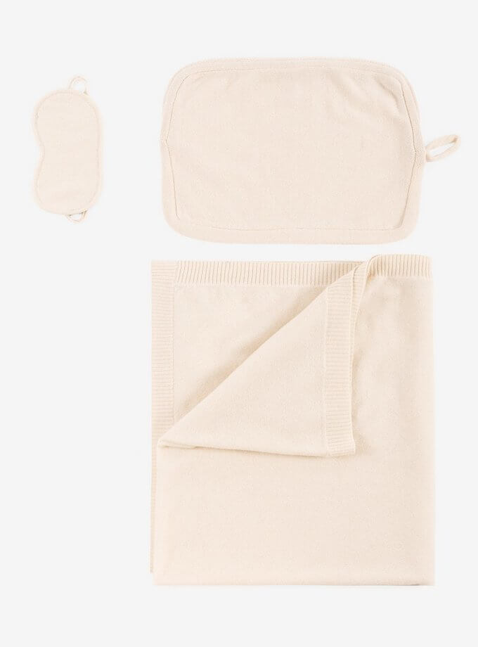 Набір з кашеміру для подорожей CHALETY (CHLT_Travel Set_Ayvori)