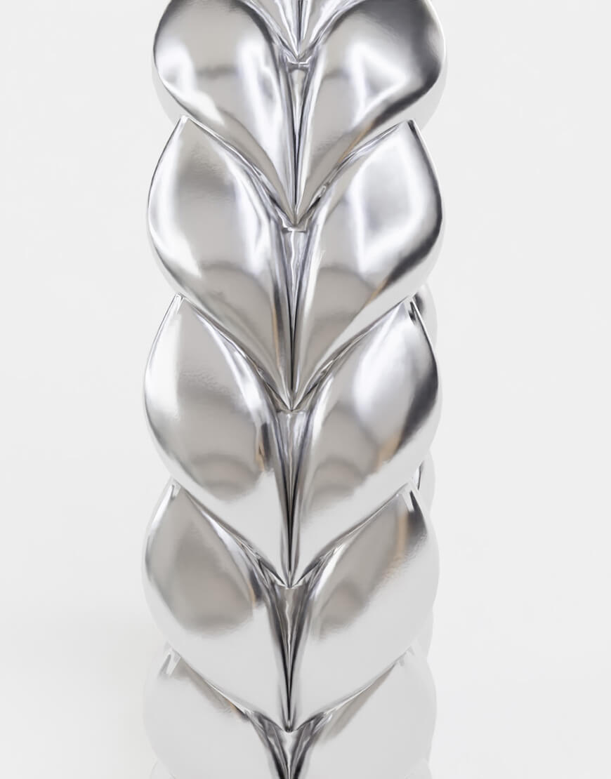 kolosok_silver_4 Каблучка Колоски DUKACHI (DKCH_D250220) - фото 4