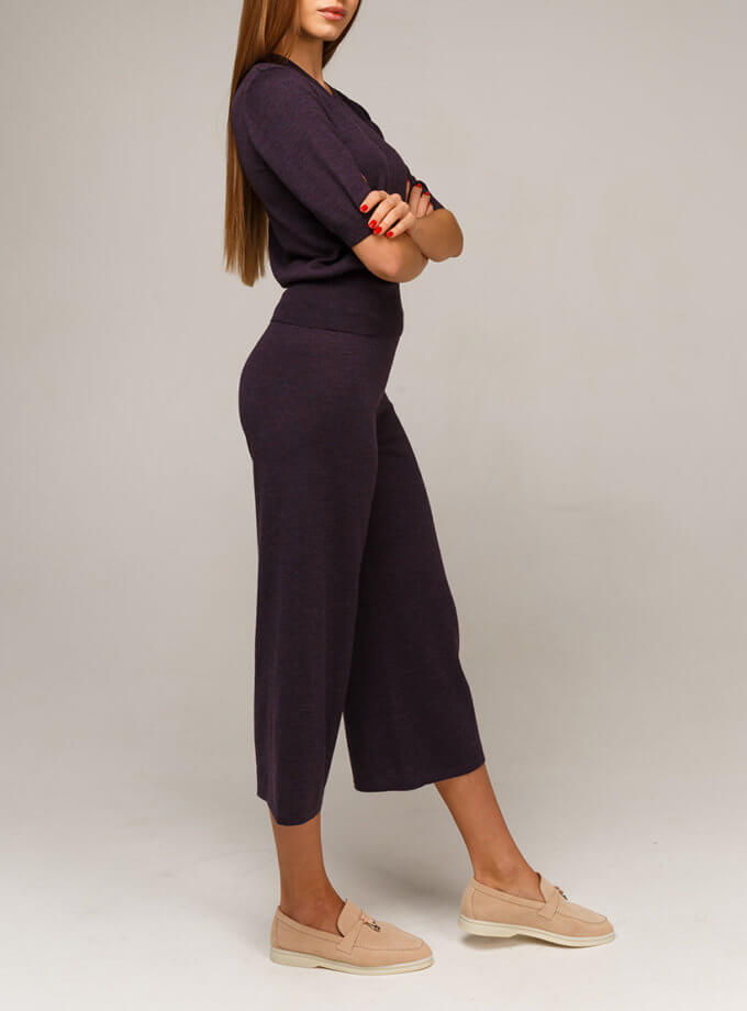 Костюм з вовни мериноса CHALETY (CHLT_Sapphire_Suit_Violet)