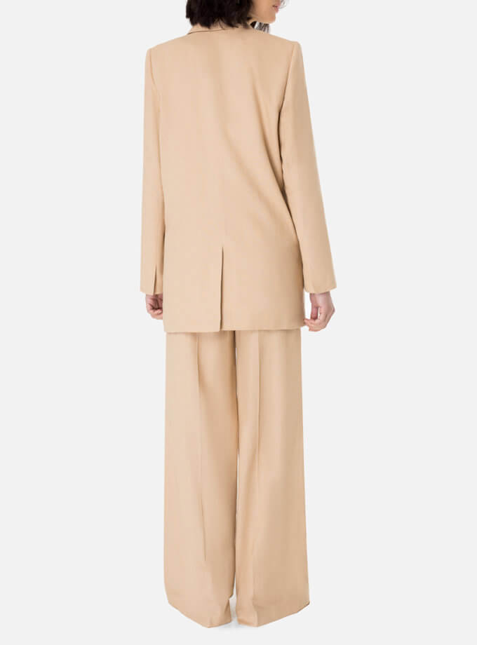 Льняний oversize піджак MAGNETIC (MGN_1813BG)